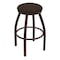 Holland Bar Stool Co 30" Swivel Bar Stool, Brnz Finish, Rein Coffee Seat X802 - alternate 1